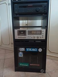 mobile con  stereo primi  anni '80