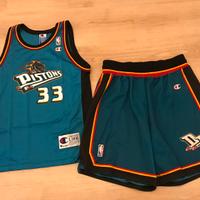 Completo Champion NBA Vintage Detroit Pistons