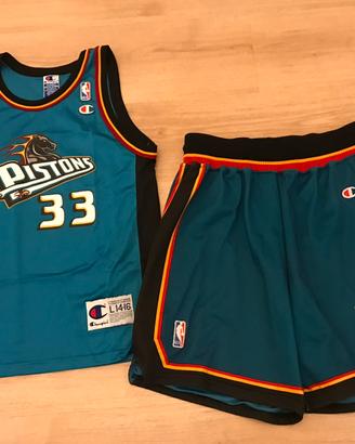 Completo Champion NBA Vintage Detroit Pistons