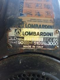 motozappa Lombardini 