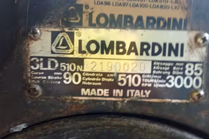 motozappa Lombardini 