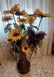 PIANTE DI PLASTICA IN VASI e CESTINI