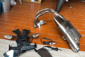 Scarico originale Kawasaki z650