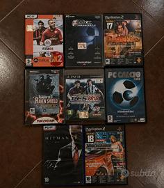 lotto 8 videogiochi PC PlayStation 