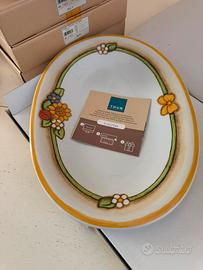 Thun serie Country, ovale e tondo da portata