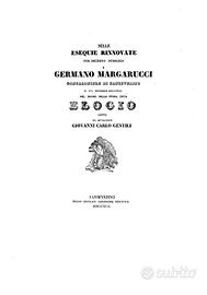 Germano Margarucci Sanseverino elogio funebre