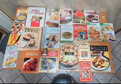 Libri di cucina vintage