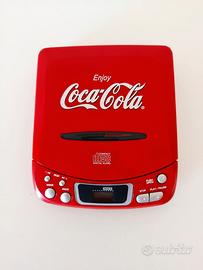 Coca Cola Lettore CD 90's Senza Confezione
