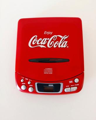 Coca Cola Lettore CD 90's Senza Confezione