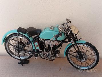 Modellino moto bianchi 350 - freccia celeste