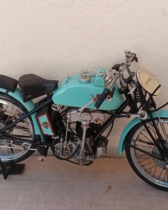 Modellino moto bianchi 350 - freccia celeste