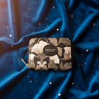 Portafoglio Donna Floreale Forever Nero e Oro