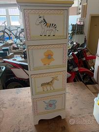 Cassettiera per bambini
