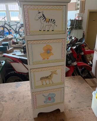 Cassettiera per bambini