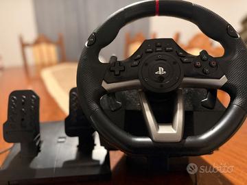 Volante + Pedali Hori Racing Wheel Apex per PS4
