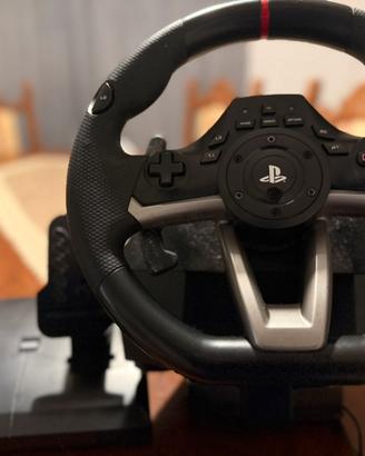 Volante + Pedali Hori Racing Wheel Apex per PS4