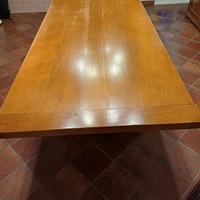tavolo in legno massello di rovere 3 metri