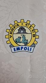 adesivo vespa club EMPOLI