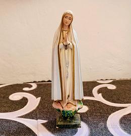 Statuetta vintage Madonna di Fatima