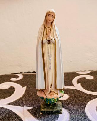 Statuetta vintage Madonna di Fatima