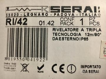 SERAI RI/42 Rivel a TRIPLA tecnologia da esterno