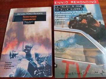 2 libri giornalismo in guerra e  televisione