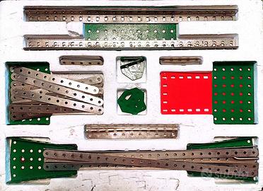 costruttore MECCANO BRAL N°6 con cassetta in legno