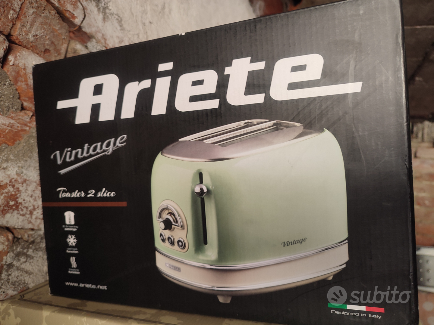 Tostapane Ariete Vintage - Elettrodomestici In vendita a Torino