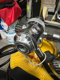 Erogatore subacqueo.