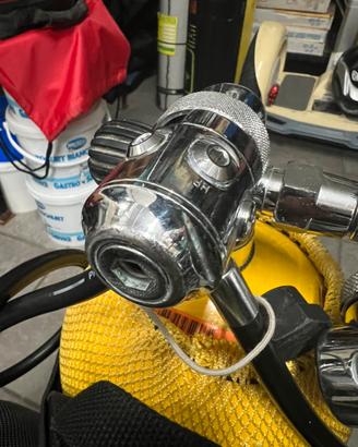 Erogatore subacqueo.