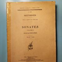 Beethoven, sonates, volume II, 1915.
