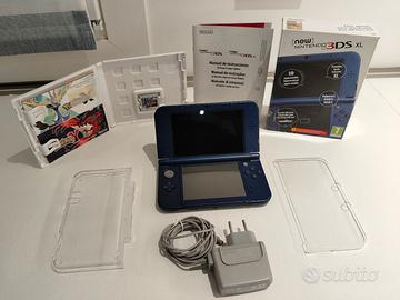 NEW NINTENDO 3DS XL BLUE METALLIC 