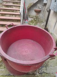 MASTELLO PER VINACCIA  IN PLASTICA 150 lt.