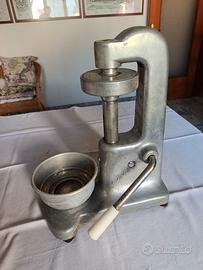 Pressa hamburger professionale vintage