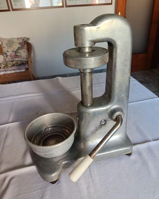 Pressa hamburger professionale vintage