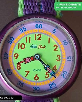 Flik Flak by Swatch  1991-1992 FUNZIONANTE