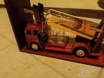 Camion Pompieri grappa Con bicchieri 