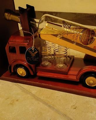 Camion Pompieri grappa Con bicchieri 