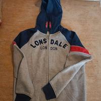 Felpa bambino Lonsdale 9/10  anni