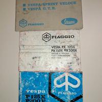 VESPA libretti manutenzione