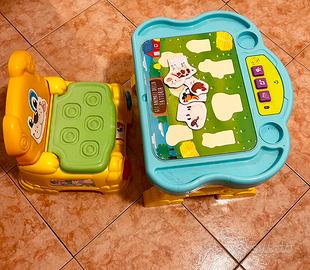 Poltrone e lavagna musicali