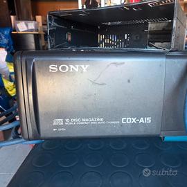 Autoradio Vintage SONY XR-7170 + Caricatore 10 CD