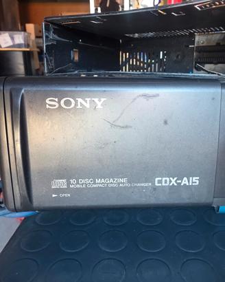 Autoradio Vintage SONY XR-7170 + Caricatore 10 CD