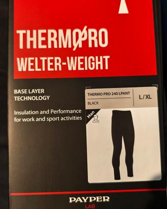 PAYPER pantaloni Thermo Pro 240 L/XL *NUOVI *