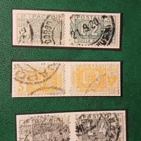Regno 1914/22- Pacchi postali con nodi sabaudi 