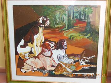 Quadri con Cornici su Tela ad Olio