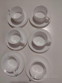 6 tazze te' Arcopal vintage 