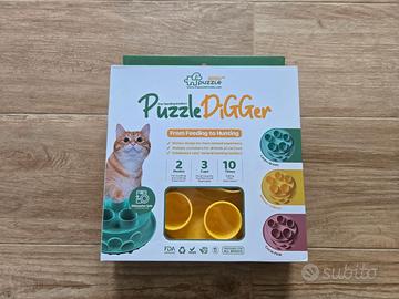 Ciotola per gatti anti ingozzamento