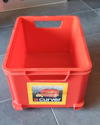cassetta in plastica impilabile 
