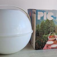 Set Picnic PIC BOLL  Guzzini anni '70 nuovo 